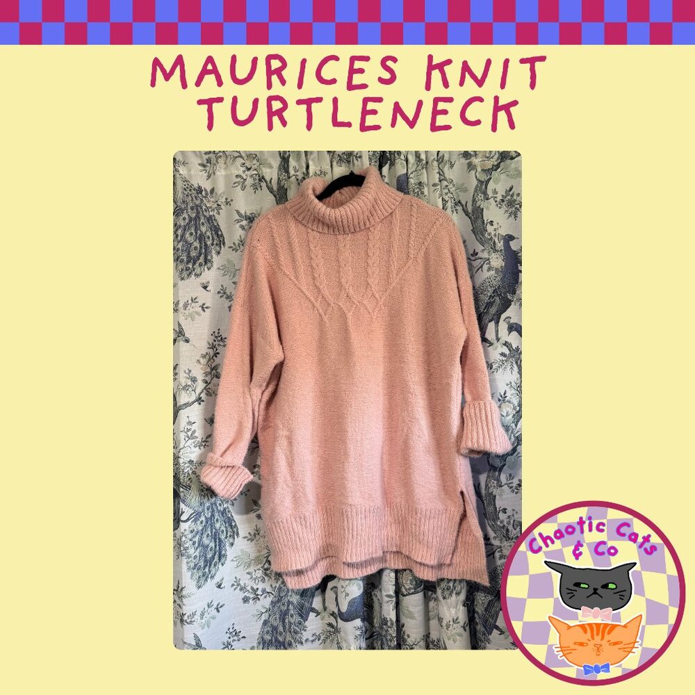 Maurice's Soft Knit Turtleneck Sweater